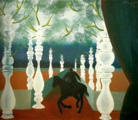 Echecs jockey perdu Magritte
