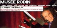 musée Rodin lectures théâtrales