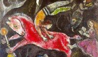 Chagall Cheval rouge
